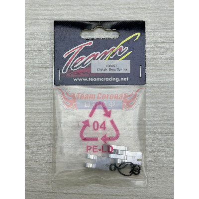 TeamC Racing  CLUTCH SHOE/SPRING T08657